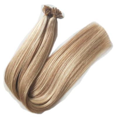 China Wholesale Silky Straight Hair Extensions Keratin Hair U Tip Hair Tip Bond Hair Extension for sale