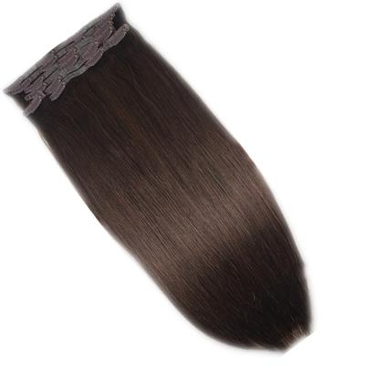 China Wholesale Price 8pcs Silky Straight Full Head Hair 100% Seamless Wave Clip In Hair Extensions for sale