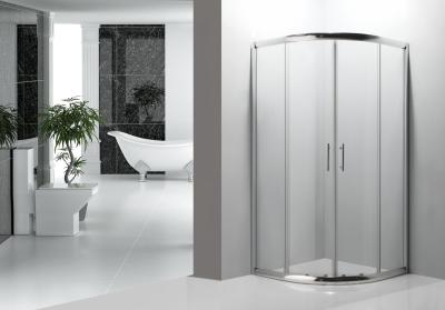 China Clear Glass Corner Quadrant Shower Enclosure 800 X 800 Centre Open 6511 for sale