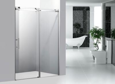 China 8 mm Tempered Glass Shower Doors / Sliding Bathroom Door 1200 × 1900 MM for sale