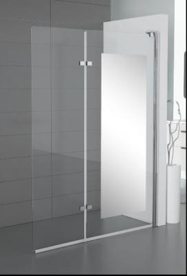 Chine Support articulé Frameless poli flexible de Chrome de rectangle de porte de douche de profil à vendre