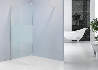 China Aluminum Framed Frosted Glass Shower Enclosure 1000mm Bathroom Shower Units Walk In for sale