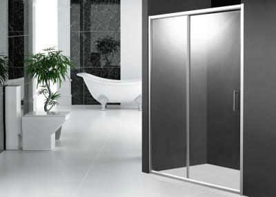 China 2 Panel 1200mm Sliding Shower Door 1900mm Height with Aluminum Alloy Frame for sale