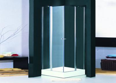 China Cabinas de cristal con bisagras Frameless de la ducha del claro de la puerta del pivote del recinto de la ducha 800 x 800 en venta