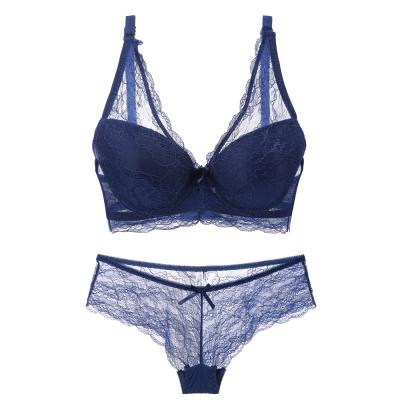 China Wholesale QUICK DRY Bra Sets Fashion Bras Women Underwear Cup Lingerie Set Lace Embroidery Bra Sets for sale