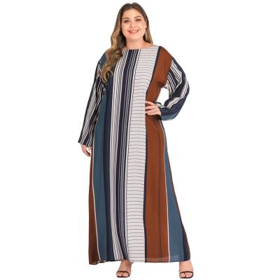 China Hotselling Cotton Chiffon New Style Moroccan Abaya Long Robe Kaftan Dress 2021 Dubai Muslim Dress for sale