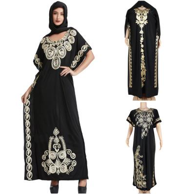 China 2021 High Quality Women Daily Casual Formal Muslim Leisure For Muslims Moroccan Tunisian Dubai Abaya With Hijab Dress Islamic Clothing for sale