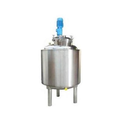 China food & Beverage Factory SS304 Stainless Steel Sanitary Vertical Milk Storage Cooling Mixing Tank for sale