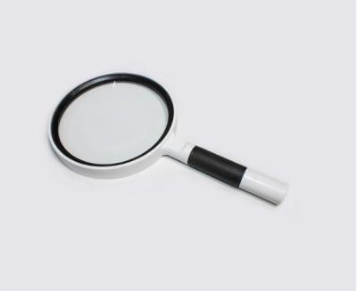 China TH-8085-2 LED Magnifier 10X Plastic Handheld Magnifier For Reading for sale