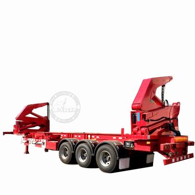 China Truck trailer 20ft container loader side loader container trailer semi trailer for sale for sale