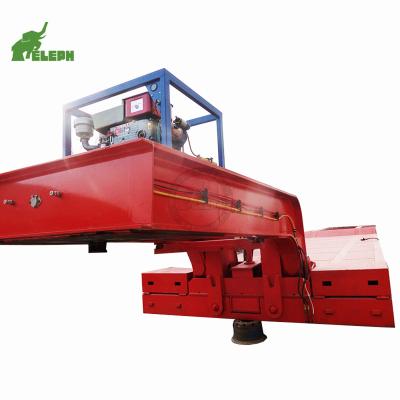 China Heavy Duty Hydraulic Detachable Gooseneck 3 Axles 40-70 Ton Low Bed Truck Semi Trailer Truck Trailer For Sale for sale