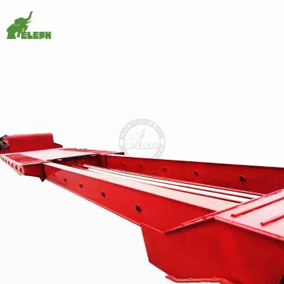 China Factory Direct Sale Dusty Wind Blade Wind Turbine Blade Transport Trailer Truck Heavy Duty Semi Trailer for sale