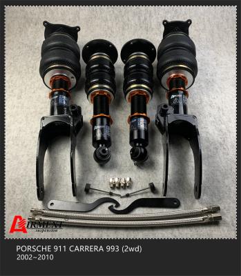 Chine CARRERA 993 2002-2010 kits de contrefiche d'air de suspension d'air de PORSCHE à vendre