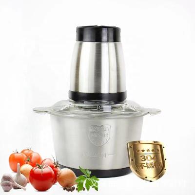 China 2L 3L Household Commercial Kitchen Food Cleaver Machine Vegetable Meat Grinder Meat for sale