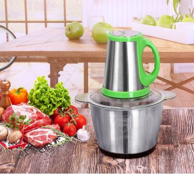 China 2/3 Blades Shredder & Cleaver 4/6 Speed ​​Meat Sheet Meat Slicers Commercial Vegetable Food processors2L/3L/5L/6L/10L for sale