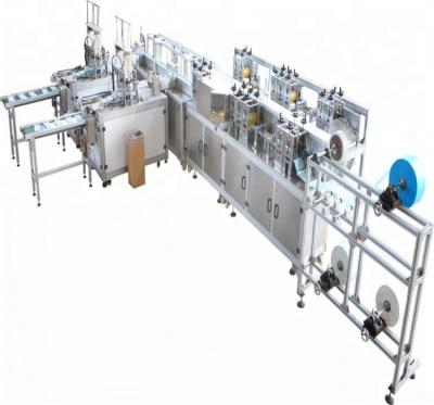 China Full Automatic Hotels New Production Line For Medical Mask Surgical Face Mask Making Machine for sale