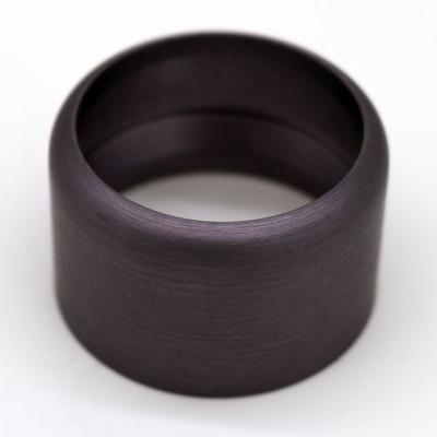 China Nice quality aluminum brushed aluminum bushing with anodizing finish made out of 6063 aluminum by CNC machining for sale