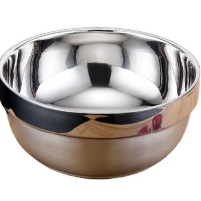 China Sustainable Environmental Protection Stainless Steel Heat Insulation Hollow Anti-scalding Rice Bowl for sale