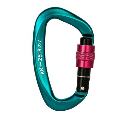 China Heavy Industry Heavy Duty Lightweight Locking Carabiner or Carabiner Self-Locking Staples, for Securing Pets, Outdoor, Camping, Hiking, Hammock for sale