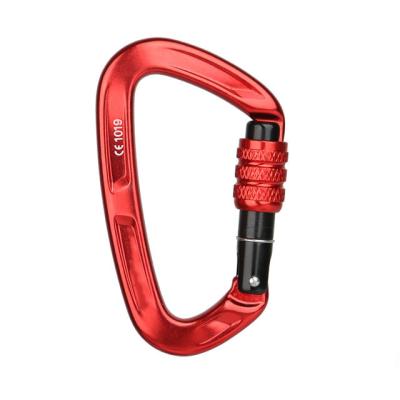 China Heavy Industry 7075 Aircraft Aluminum Material Locking Carabiner Suit For Hammock for sale