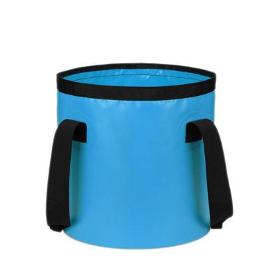 China Outdoor Gear Hiking Folding Lightweight Waterproof Bucket Outdoor PVC Custom Waterproof Bag For Camping Hiking for sale