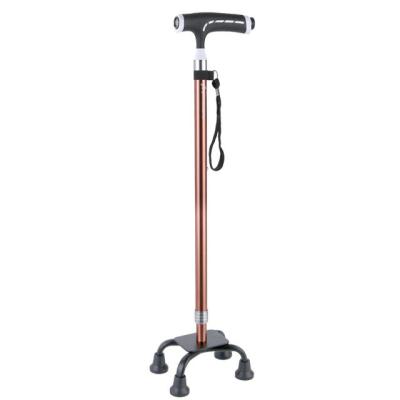 China ABS Folding Walking Cane with Adjustable LED Light Canes and Walking Stick with Portable Bag Carry Light Weight for sale