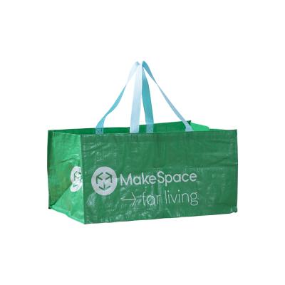 China Custom Logo Retail Print Cheap Die Cut Ultrasonic Wave Bag PP Non Woven Bag for sale