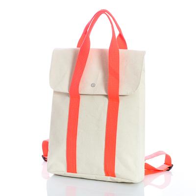 China Newly design fancy style cotton canvans back pack in shopping bag for sale