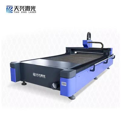 China TXT-1530 1000-3000W High Quality Water Cooled Hardened Bed and Soft Blade Base Style CNC Fiber Laser Cutting Machine for Metal for sale