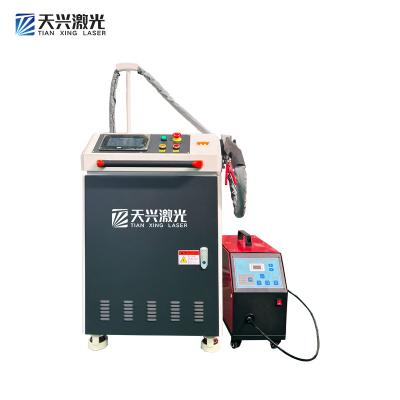 China Hotels Stainless Steel Alloy Laser Welding Equipment 1500W Laser Welding Machine Aluminum Handheld Welding Of Metal Fittings/Cabinets for sale