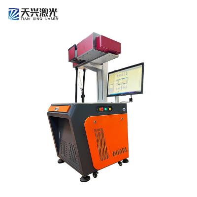 China Nonmetal CO2 Radio Frequency Tube Benchtop Laser Marking Machine Large Format 800*800mm NC Laser Plant 3D Deep Marking Machine for sale