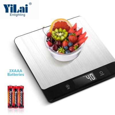 China With Scale Tray Stainless Steel Selected High Quality Digital Smart Kitchen Scales Balanza Digital Cocina for sale