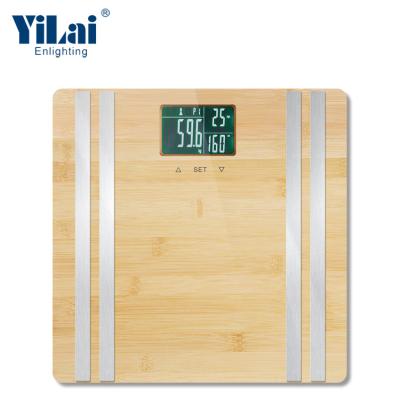 China High Accuracy BIA Chip Digital Body Weight Bathroom Weighing Health BMI Large Capacity 180kg Intelligent Glass Digital Blue Tooth Smart Electronic Scale for sale