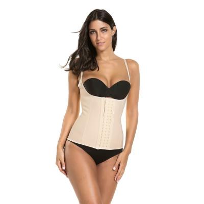 China LIGHTWEIGHT CONSTRUCTION 2021 Wholesale Fashion Antibacterial Plus Shapewear Waist Trainer Corset Double Waist Straps Breathable for sale