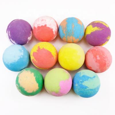 China Hot Selling Organic Hemp Bath Bombs Handmade Natural Vegan CBD Bubble Private Label Home Spa Hotel Spa Fizzy Bombs for sale