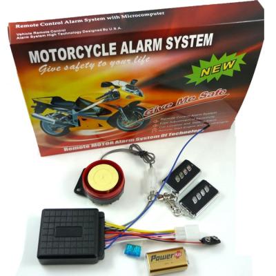 China Motorcycle Scooter Waterproof Silent Anti-theft Alarm System for sale