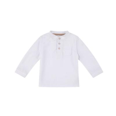 China 100% Cotton Long Sleeve Spring And Autumn Long Sleeve Sand-Collar Toddler Baby Boy Shirt for sale