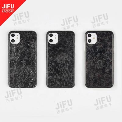 China Ultrathin Factory Selling Glossy Carbon Fiber Products Finished Ultralight Forged Carbon Fiber Phone Case For Iphone11/11 Pro/11 Max Pro for sale