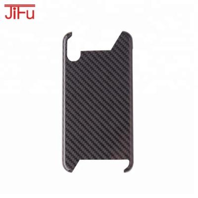 China Newest Slim Irregular 3K Twill 100% Real Carbon Fiber Glossy Outer Case For iPhone X for sale