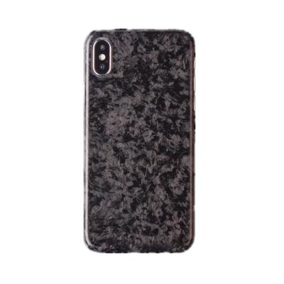 China 2019 Luxurious Genuine Carbon Fiber Forged Slim Full Mobile Phone Back Cover For iphoneX for sale