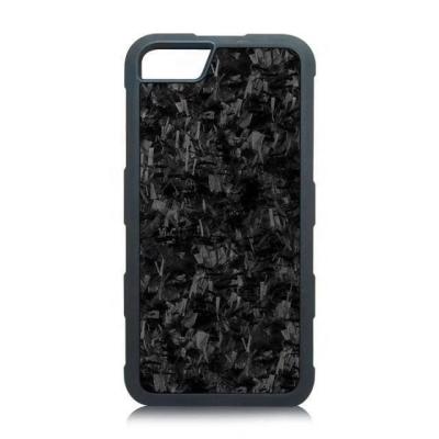 China 2018 Newest Design Irregular Pattern Carbon Fiber Mobile Phone Glossy Forged Shell Shockproof TPU For iphone8/8plus/X for sale