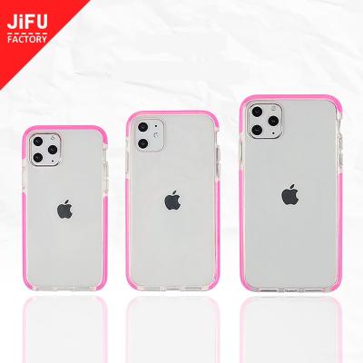 China New Arrival Shockproof High Quality Transparent PC Back Plate Impact Bumper Phone Case For iPhone 11/11 pro 11 pro max for sale