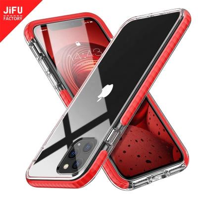 China Slim Thin Clear Crystal Transparent Cover Shockproof Bumper Slim Case For iPhone 11 Pro 6.5 inch Max Mobile Phone Protective Case for sale