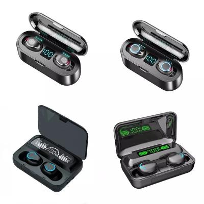 China OEM Sports Waterproof Wholesale Stereo LED Digital Display TWS Wireless Earphones for sale