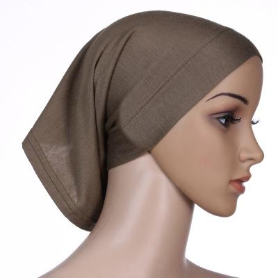 China Hot Sale Women Hijab Hat Cotton Inner Turban Muslim Under Scarf Muslim Hijab Modal Hat for sale