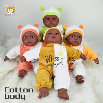 China Changeable Dressing Realistic Kids Toys 45cm Cotton Body Silicone Vinyl Baby - Doll Toys Combuy Kids Birthday Christmas Baby Gift Dolls for sale