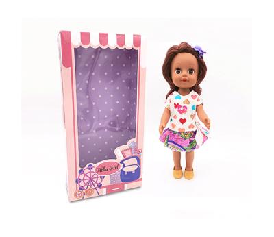 China Mini Toy Hot Sale High Quality Custom 34CM Vinyl American Plastic Indian Doll For Crafts for sale