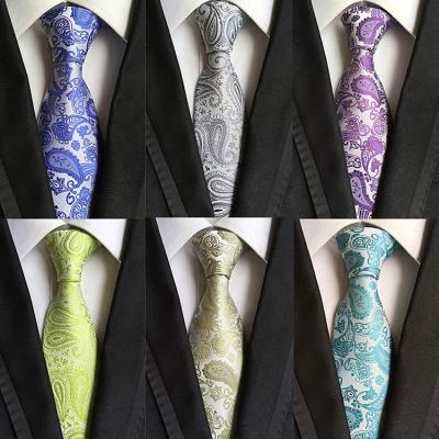 China Wholesale Supplier New Design Mens Ties Paisley Tie 146cm*8.5cm for sale