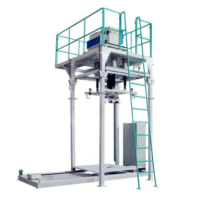 China CLOTHING PLC Control Quantitative Jumbo Bag 300-2000kg Fertilizer Powder Packing Machine for sale