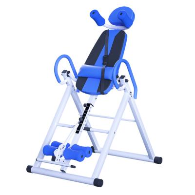 China 2021 Steel Pipe Top Selling Gravity Back Therapy Fitness Reflexology Handstand Machine Gym Equipment Foldable Inversion Table for sale